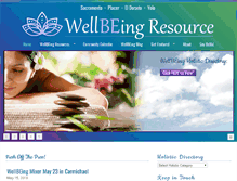 Tablet Screenshot of ilovewellbeing.com